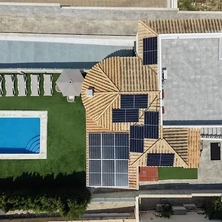 Villa Heated Pool Eco Bbq Parking Chill Out Castalla